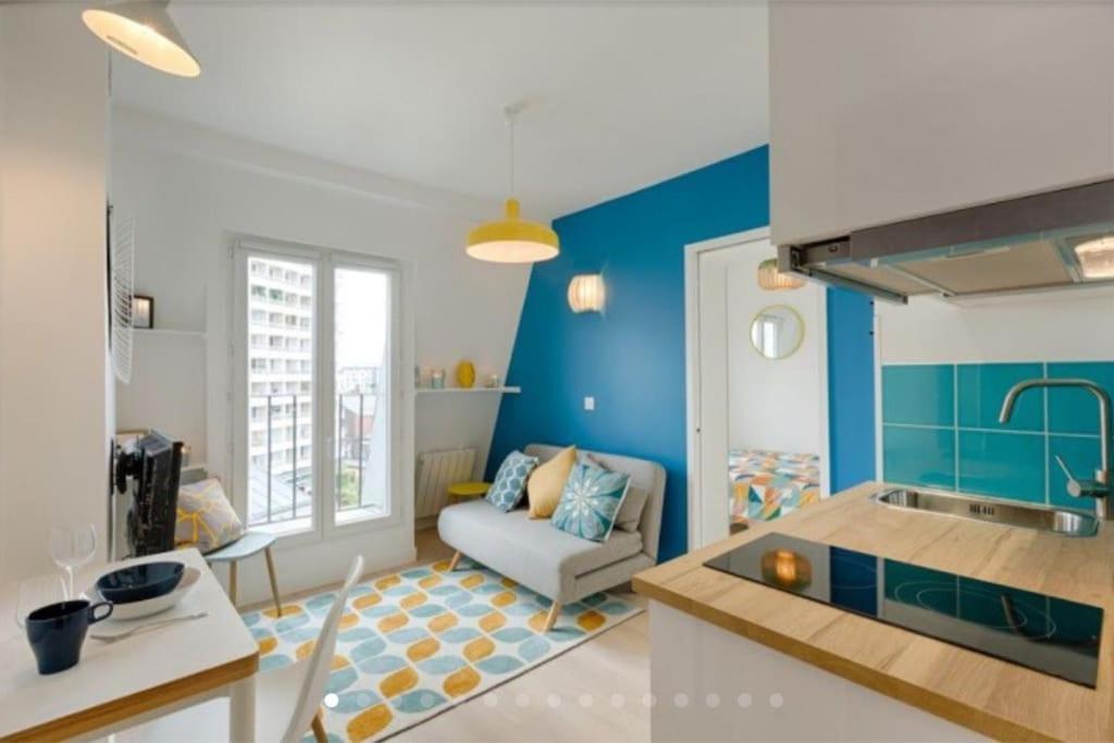 Charmant 2 Pieces Calme Et Cosy Appartement Parijs Buitenkant foto