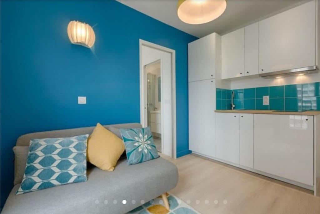 Charmant 2 Pieces Calme Et Cosy Appartement Parijs Buitenkant foto